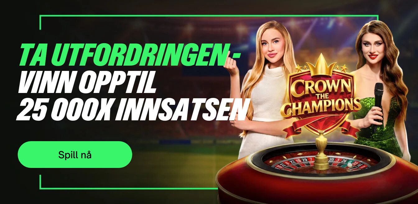 ComeOn Casino – skjermbilde fra nettsiden