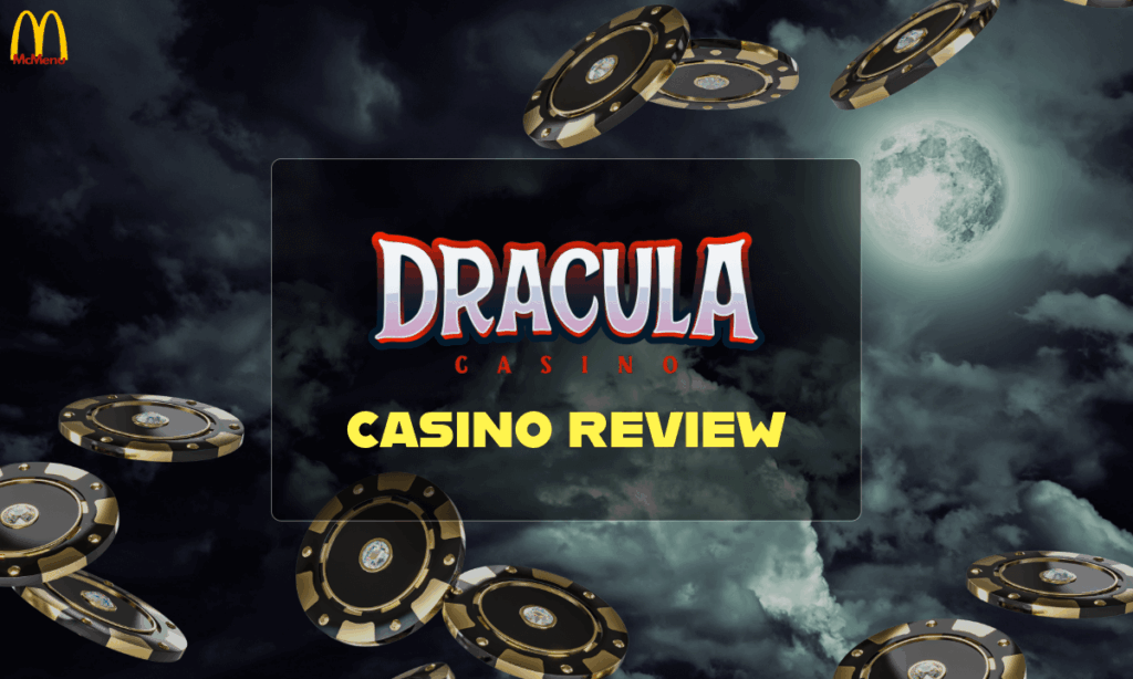 Dracula Casino – skjermbilde fra nettsiden