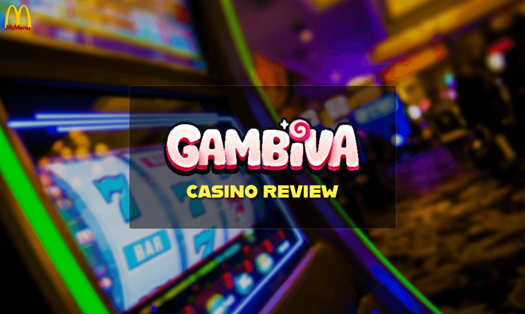 Gambiva casino – skjermbilde fra nettsiden