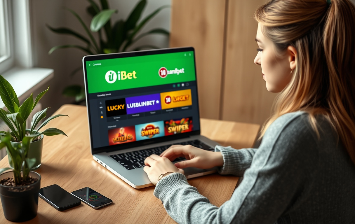 Sammenligning av beste nettcasino for norske spillere – iBet, Lucky Ones, Swiper og Dublinbet