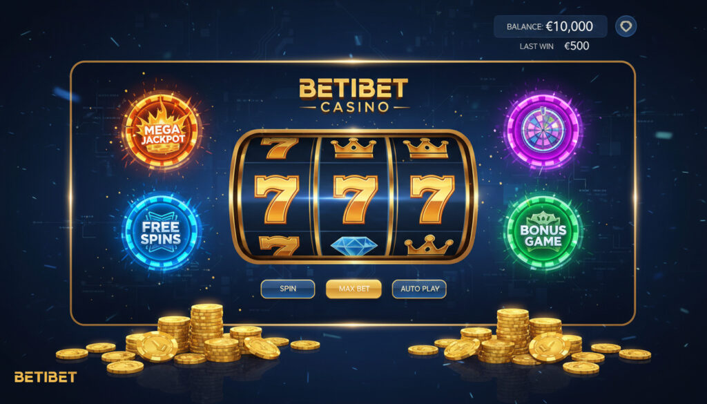 Betibet casino gir innsikt i bonuser og spill