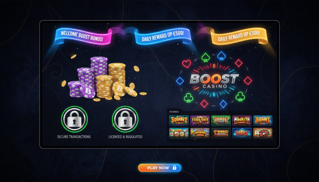Boost casino guide for bonus og sikkerhet
