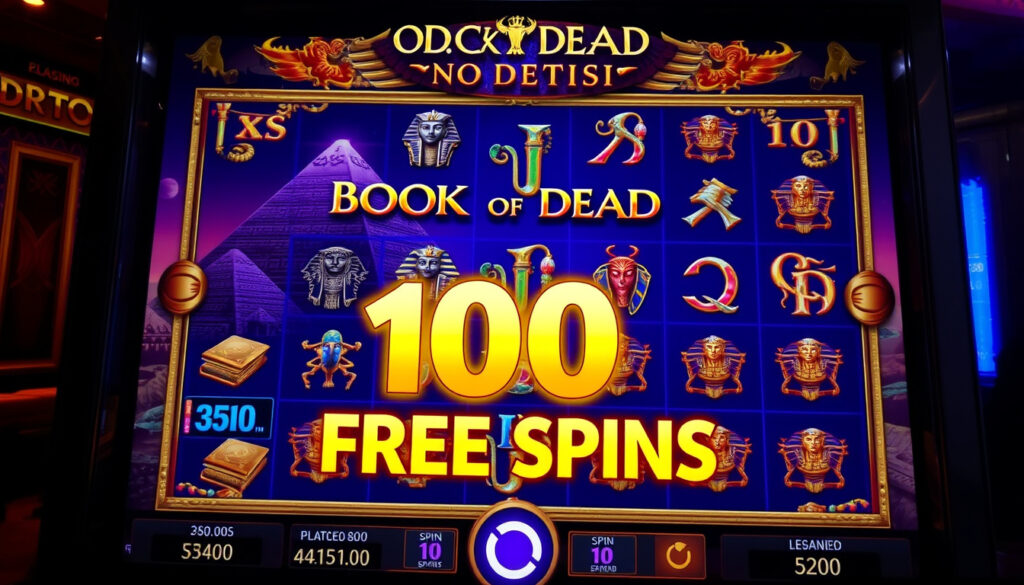 Barz Casino 100 Gratisspinn Uten Innskudd på Book of Dead