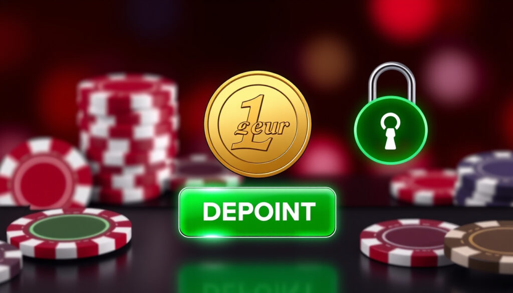 1 Euro Casino Innskudd 2026 – Beste Lavterskel Casinoer