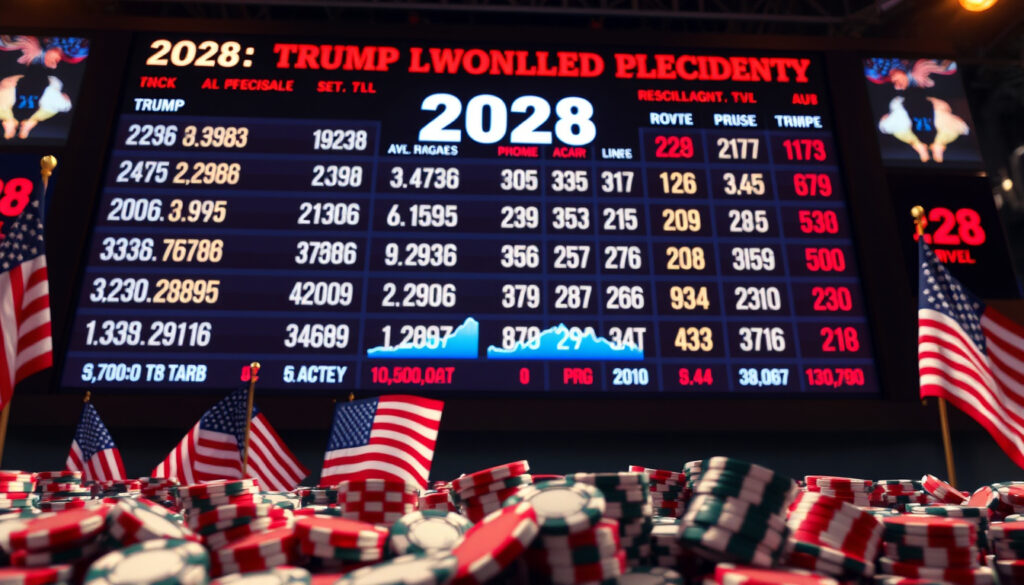 Betting Odds Trump – Aktuelle odds for 2028-valget