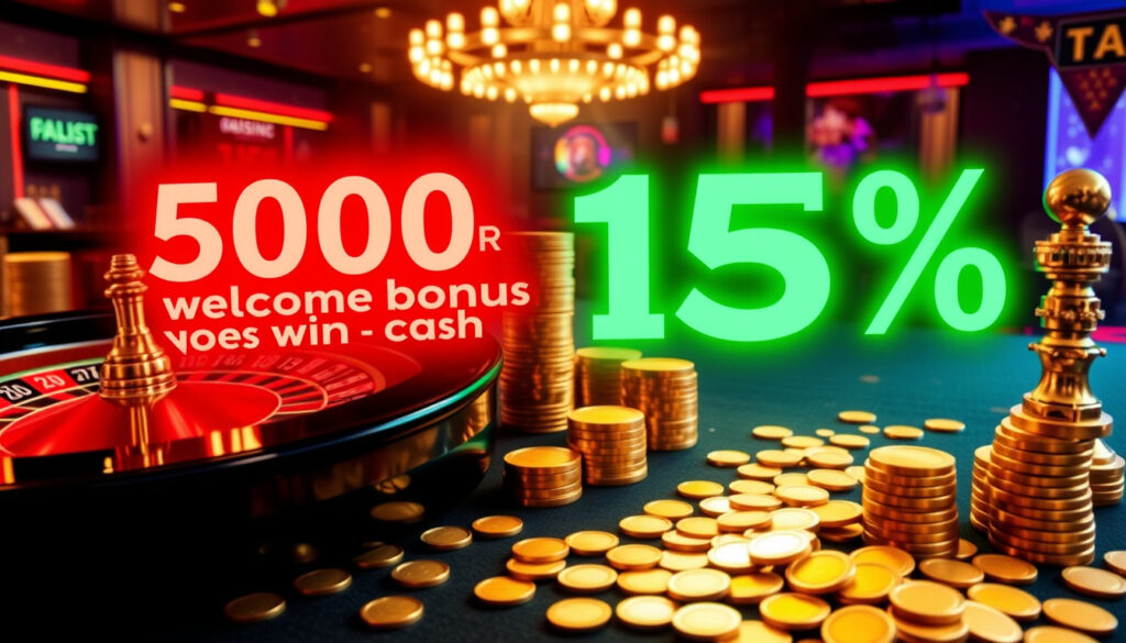 Buumi Casino Bonus – Velkomst 5000 kr + 15% Cashback