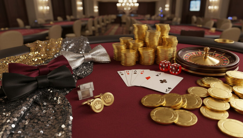 Casino Tema Outfit – Ideer for Menn, Kvinner, Fest og Casual