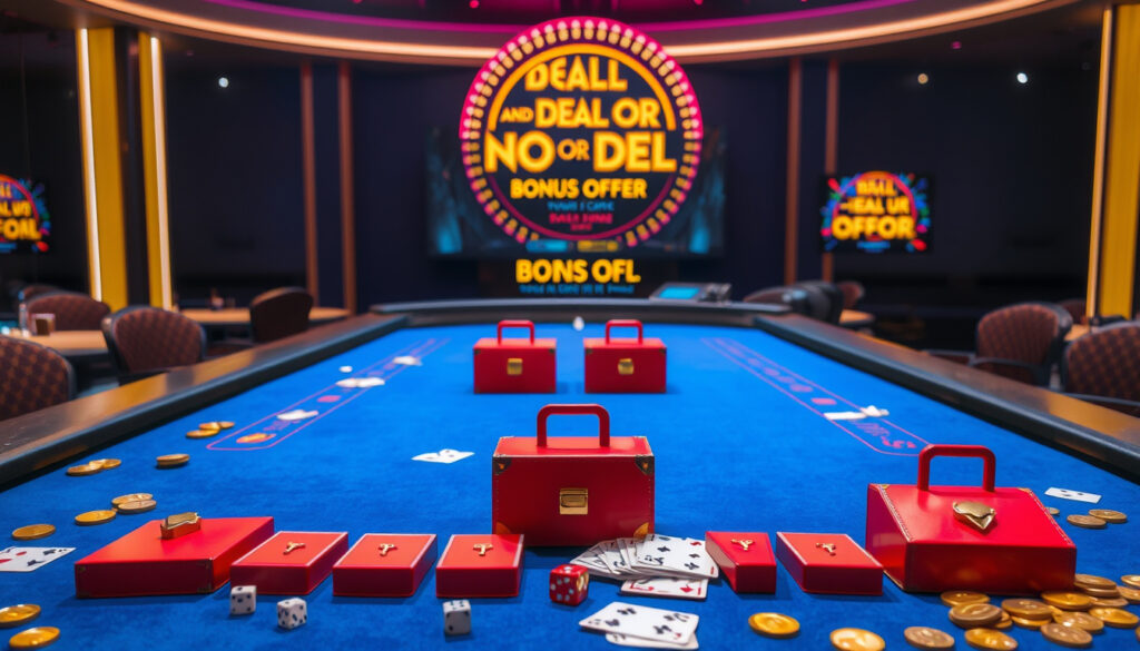 Deal or No Deal Casino – Gratis spill, bonuser og varianter