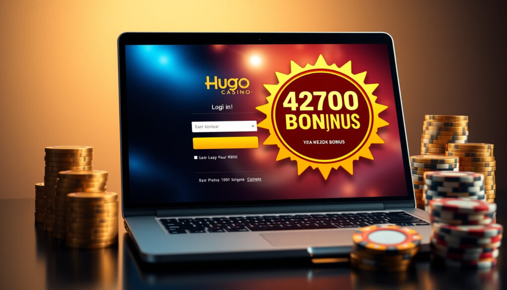 Hugo Casino Login: Rask Innlogging med 42 700 kr Bonus