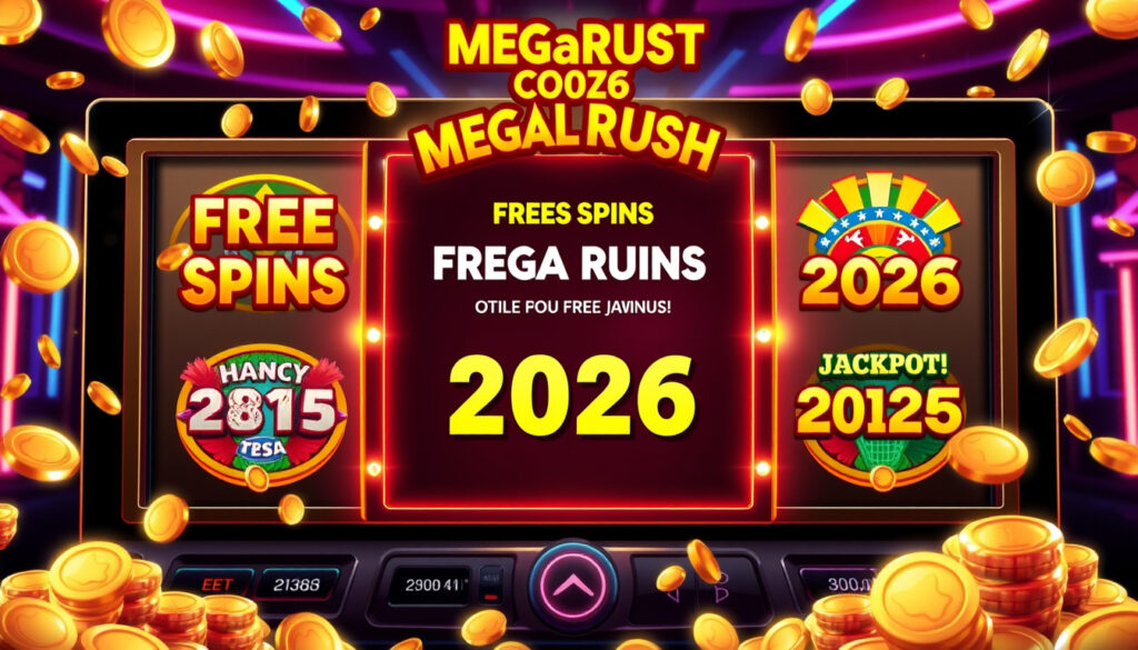 MegaRush Casino Bonus 2026: Gratis Spinn & Koder