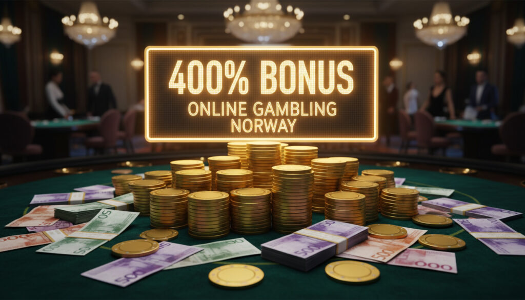 Mr. Bet Casino Bonus – 400% opptil 2250 kr for Norge