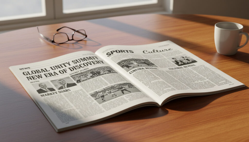 Newspaper – Avisens Definisjon, Kjennetegn og Seksjoner
