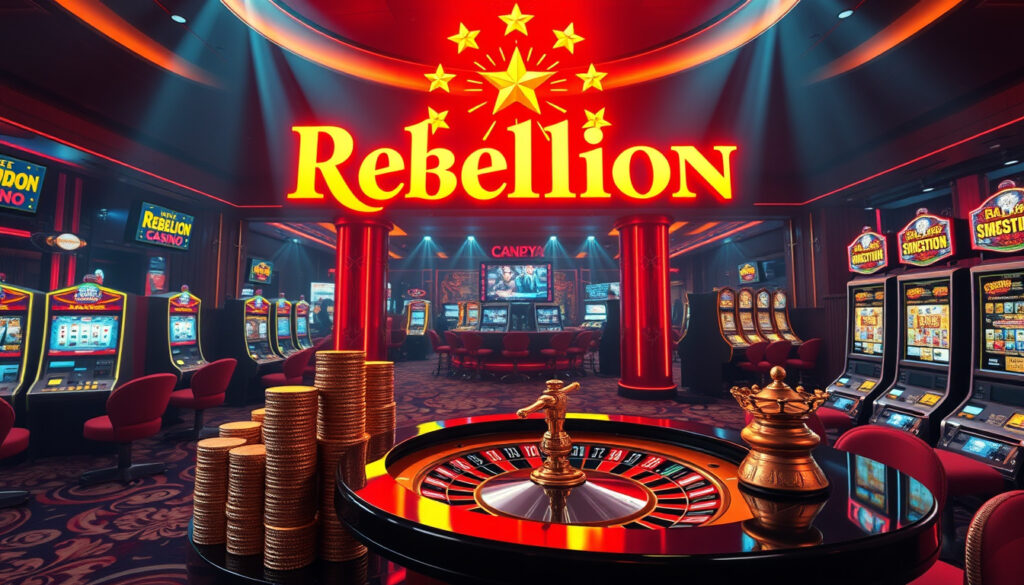 Rebellion Casino: Anmeldelse, Bonus og Uttaks-guide