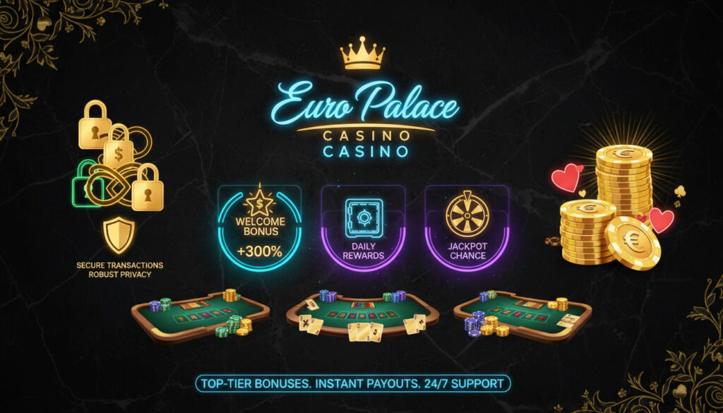 Euro palace casino guide for bonuser og sikkerhet