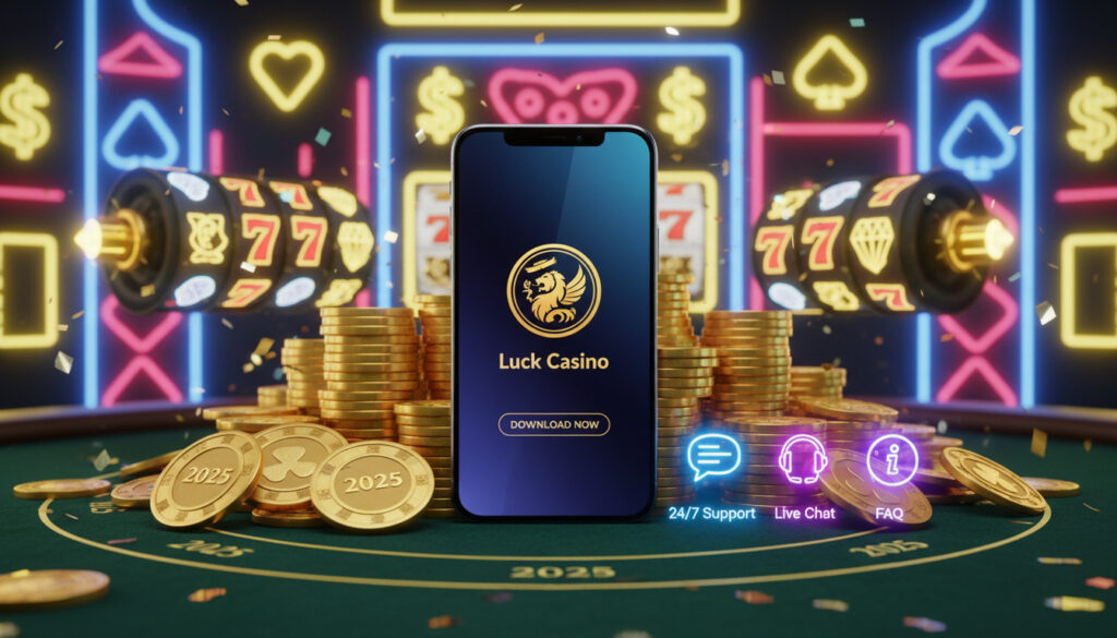 Luck Casino – Bonus, Nedlasting og Kundestøtte 2025