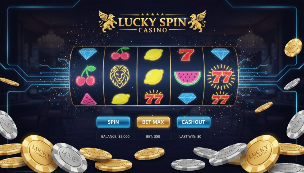 Lucky Spin Casino trygg spillguide med store bonuser