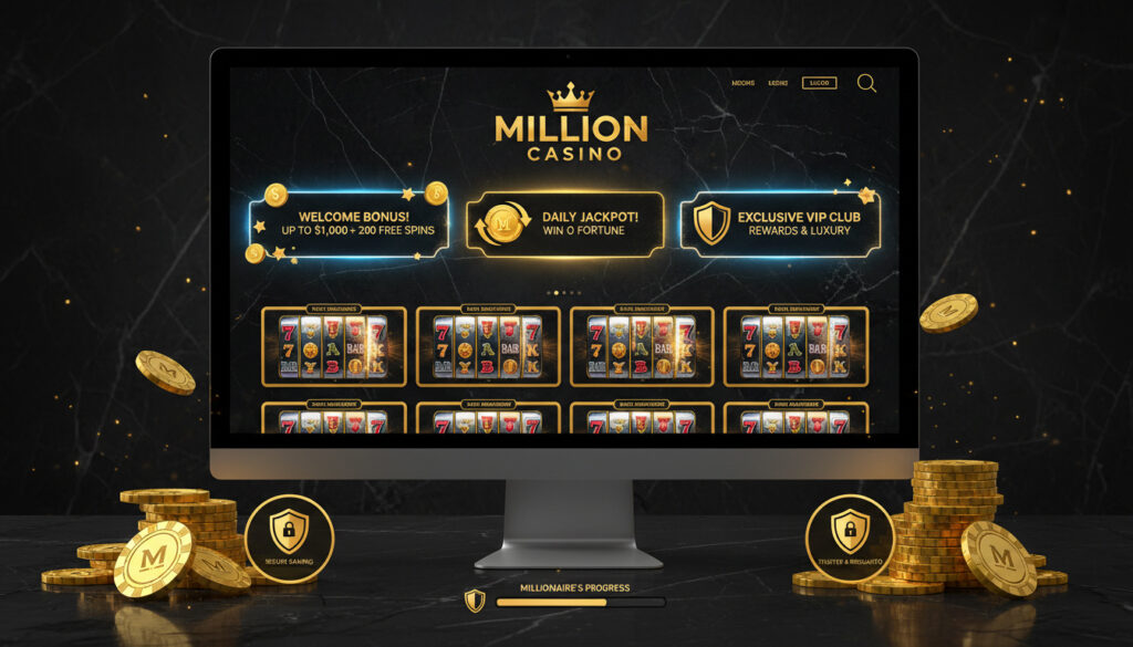 Million casino bonuser og trygg spillopplevelse