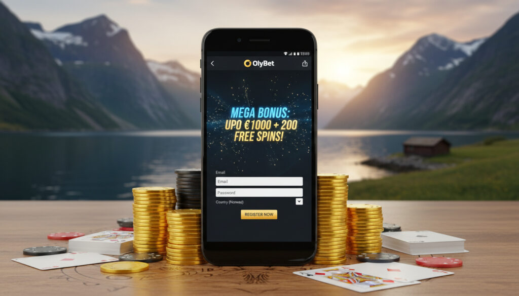 OlyBet Casino – Bonus, App og Registrering for Nordmenn