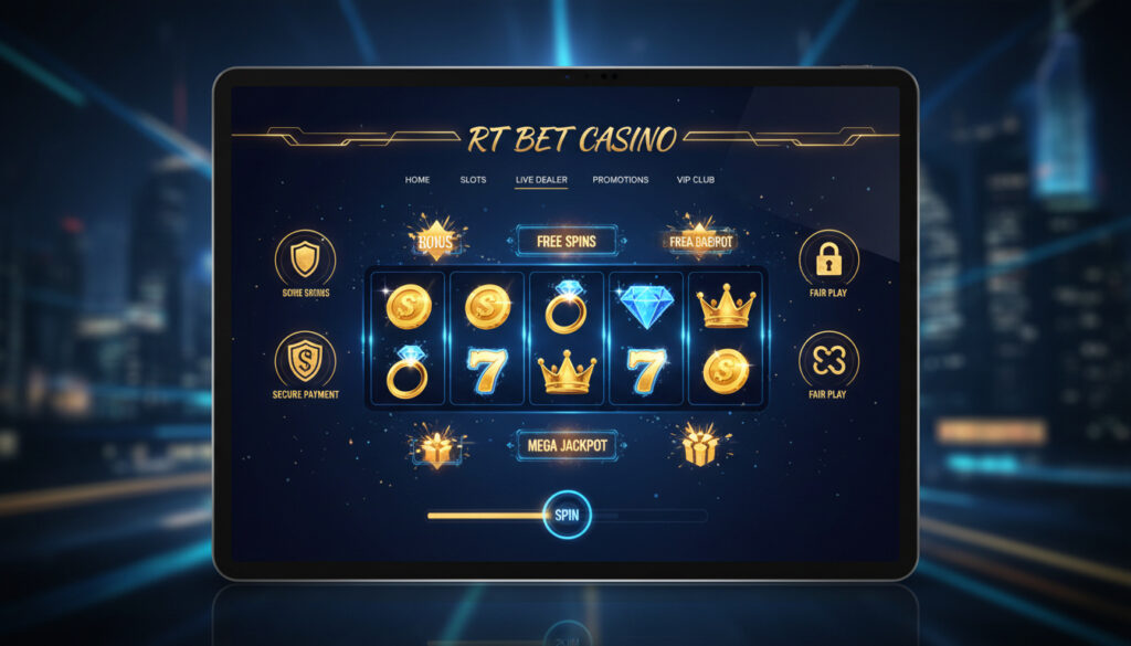 Rt bet casino Guide – Spillutvalg, Bonuser og Trygghet