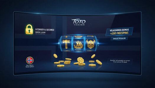 Toto casino sikkerhet lisens og bonustips for norske spillere