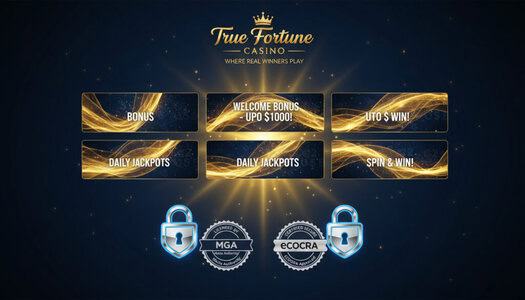 True Fortune Casino – Bonuser, Lisens og Sikkerhet