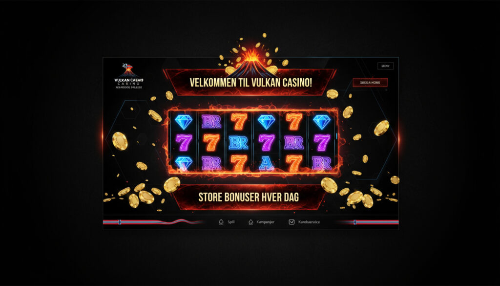 Vulkan casino guide for norske spillere